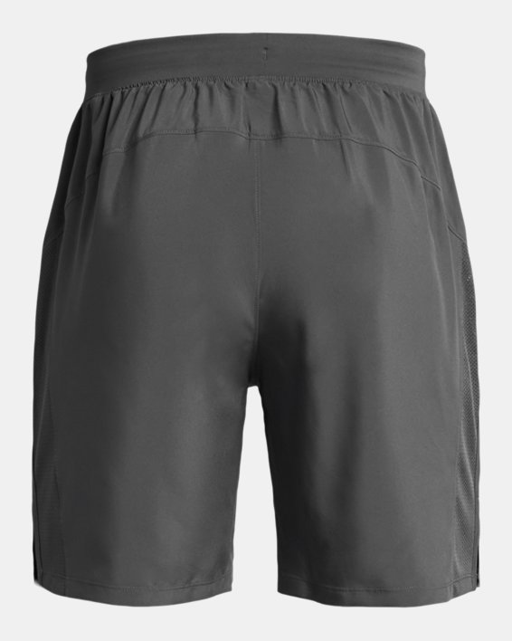 UA Launch Ungefütterte Shorts (18 cm) für Herren, Gray, pdpMainDesktop image number 6